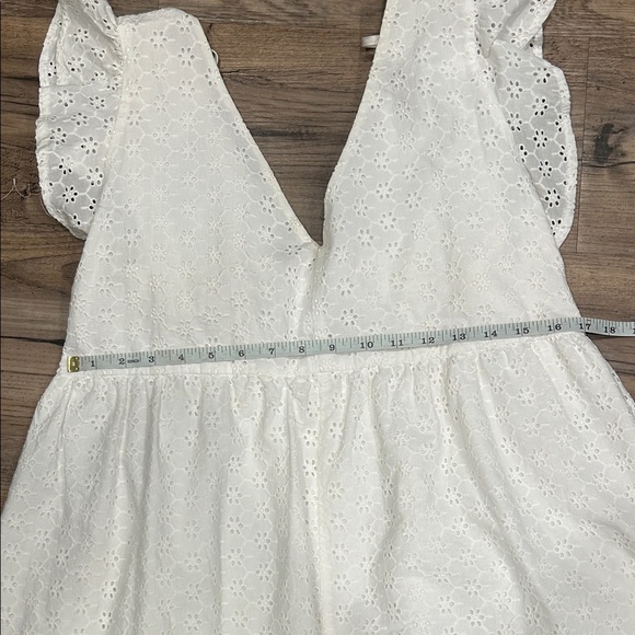 Jessica Simpson White Eyelet Women’s Dress - Picture 3 of 11